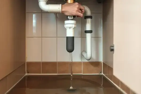 水漏れ修理施工前